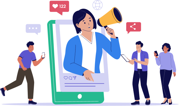 Digital Marketing Illustration